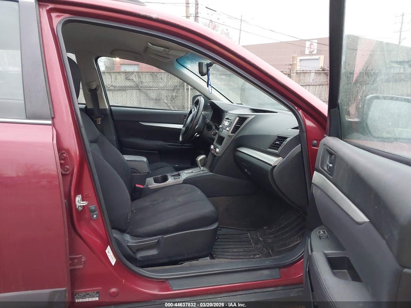 4S4BRBAC4C3209548 2012 Subaru Outback 2.5 2.5I brown
