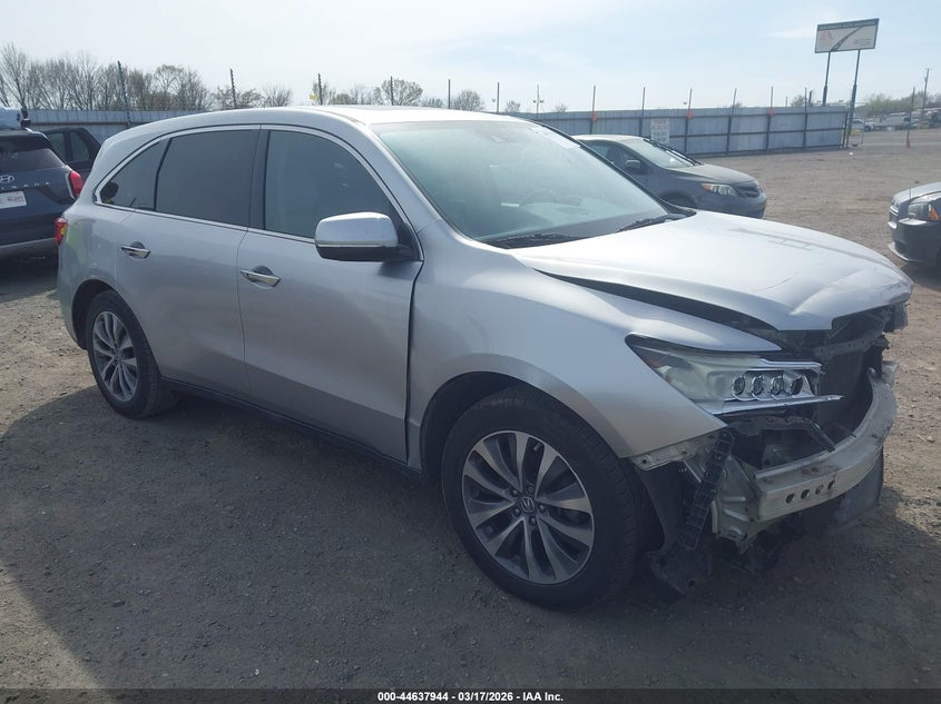 2015 Acura Mdx Technology Package