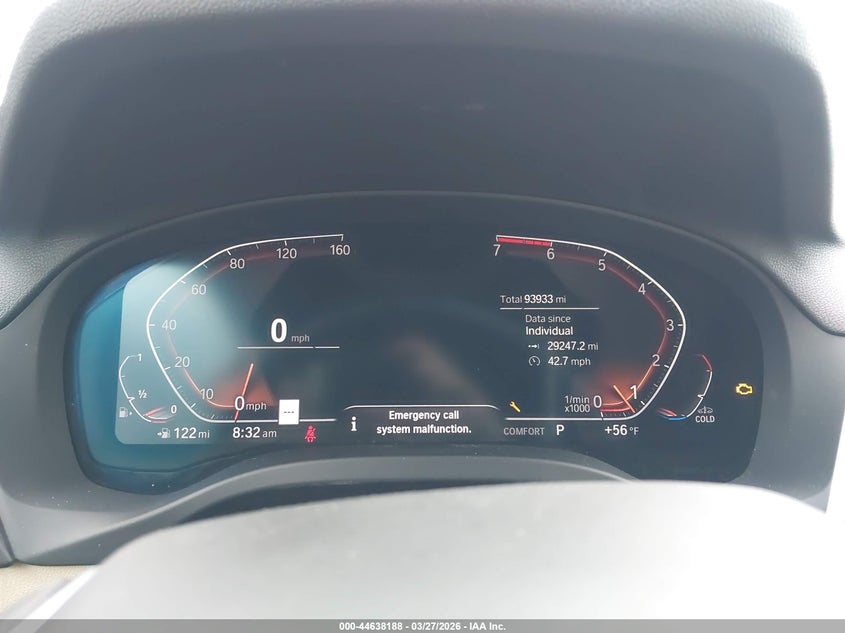 2021 BMW X4 xDrive30I VIN: 5UX2V1C06M9H19137 Lot: 44638188