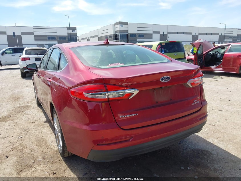 2019 Ford Fusion Hybrid Se