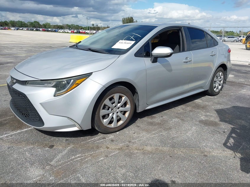 JTDEPMAE5MJ164671 2021 TOYOTA COROLLA LE photo 1