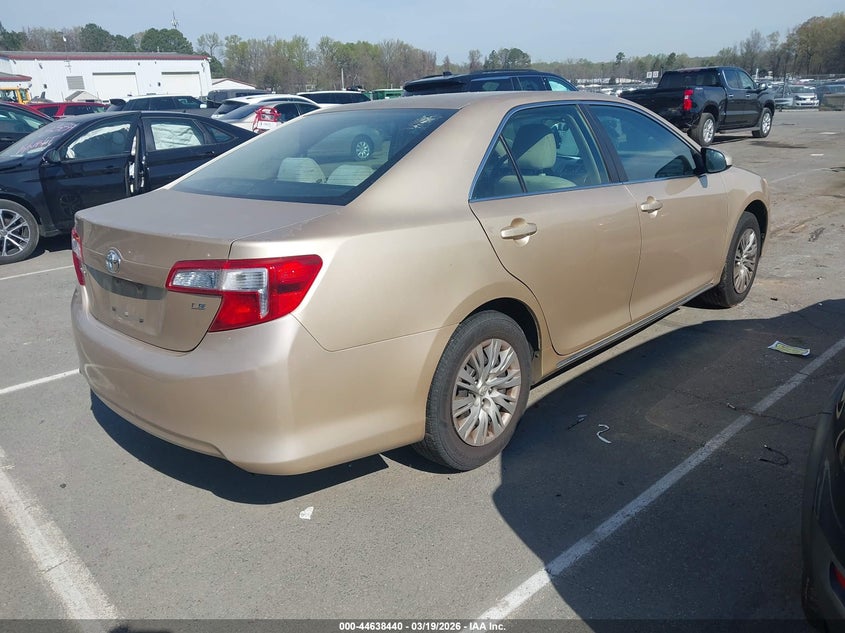 2012 Toyota Camry Le