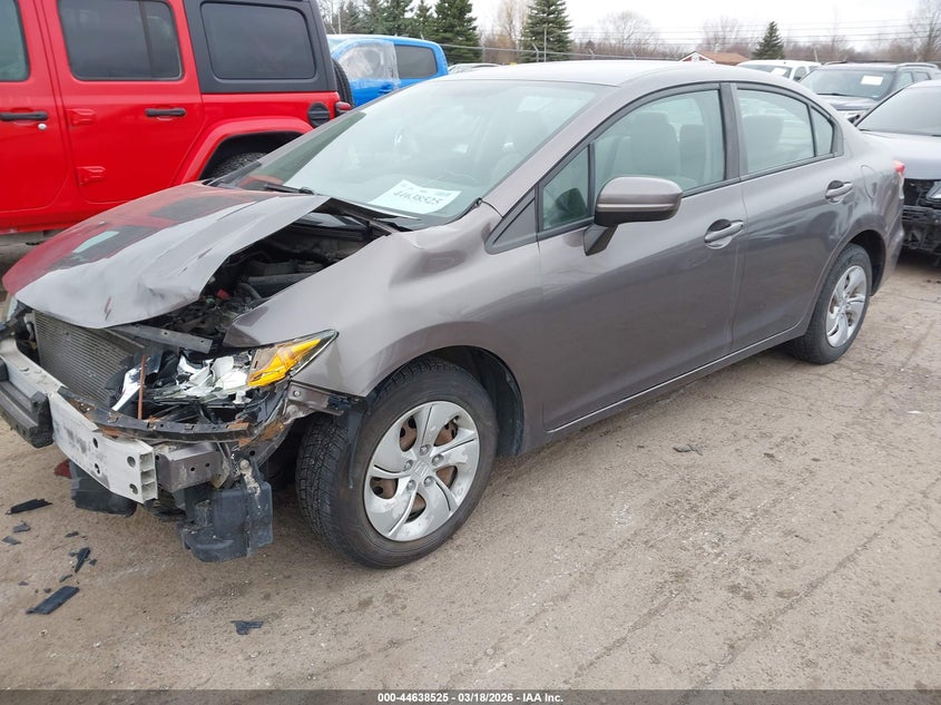 2015 Honda Civic Lx 19XFB2E56FE018524 photo 1