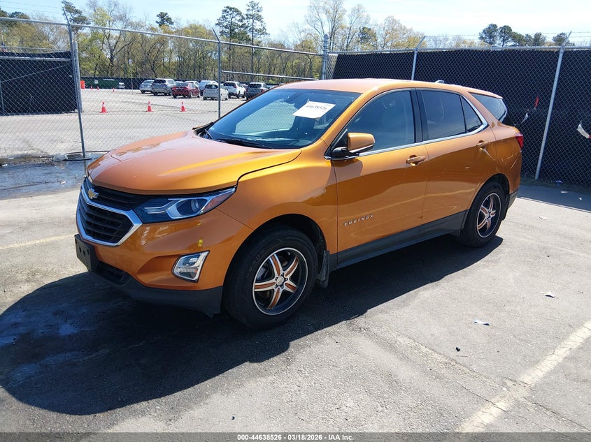 2018 Chevrolet Equinox Lt 2GNAXJEV1J6115605 photo 1