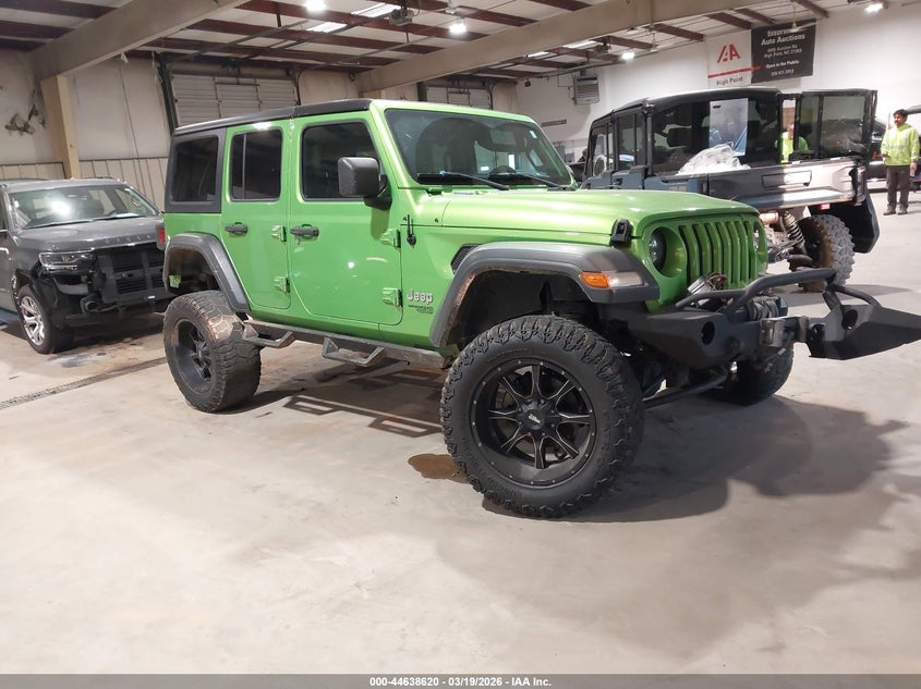 2019 Jeep Wrangler Unlimited Sport S 4X4