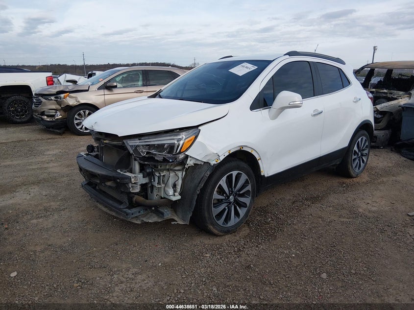 Vin: kl4cjcsb7lb041061, lot: 45135668, buick encore fwd essence 20202