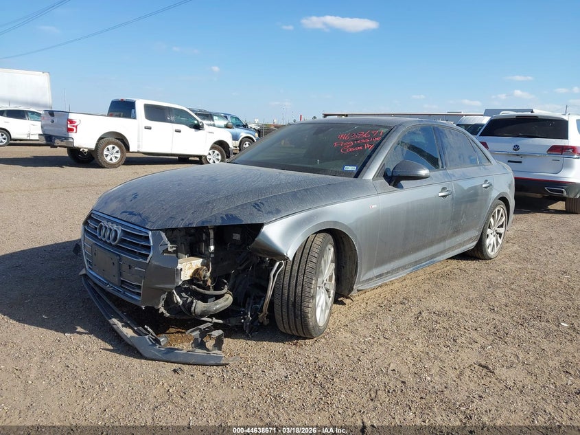 2018 Audi A4 2.0t Premium/2.0t Tech Premium WAUDNAF42JN017323 photo 1