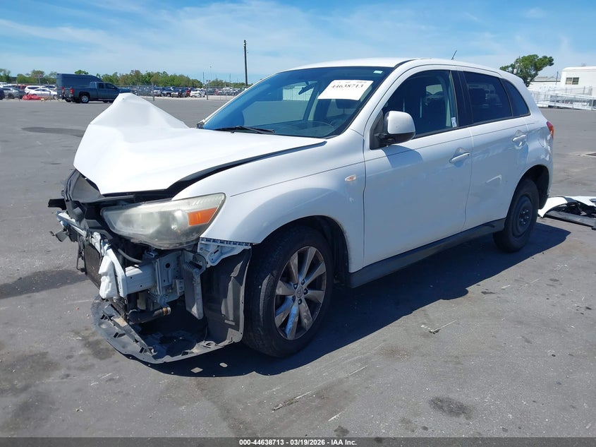 2014 Mitsubishi Outlander Sport Es 4A4AP3AU4EE019740 photo 1