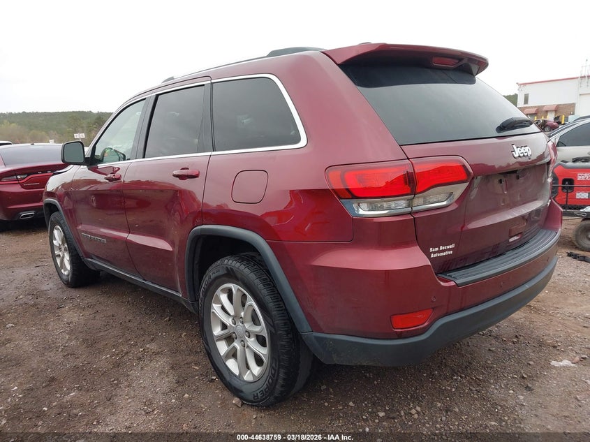 2021 JEEP GRAND CHEROKEE auction photo 3