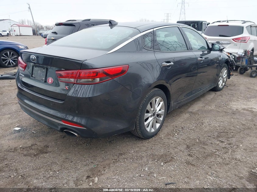 Vin: 5xxgt4l31jg243464, lot: 45135785, kia optima s 20184