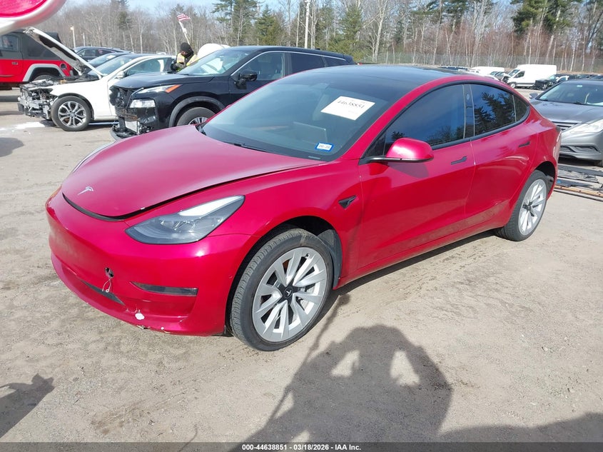 2021 Tesla Model 3 Long Range Dual Motor All-Wheel Drive 5YJ3E1EBXMF013165 photo 1
