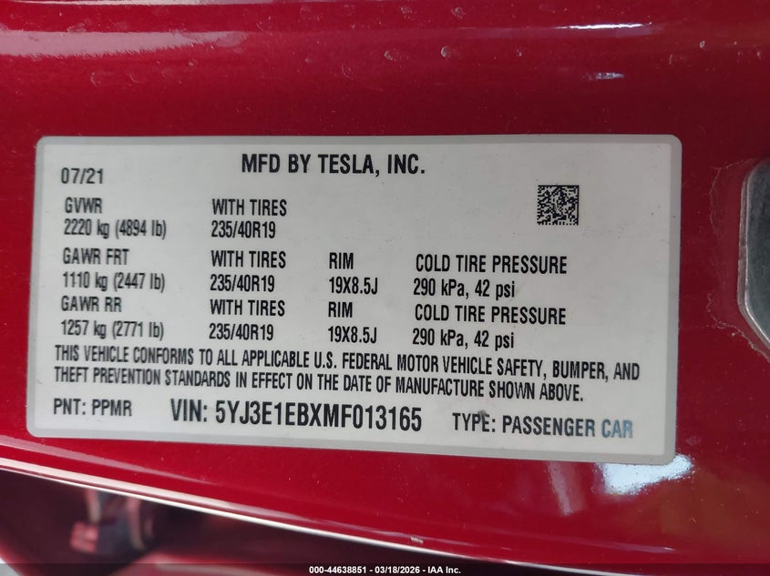AtlanticExpress - Tesla Model 3