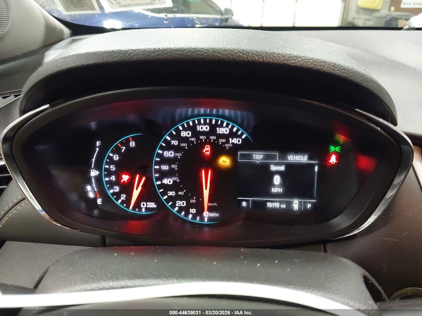 2022 CHEVROLET TRAX 1.4L I-4 DI, DOHC, V(VIN: KL7CJPSM5NB562309