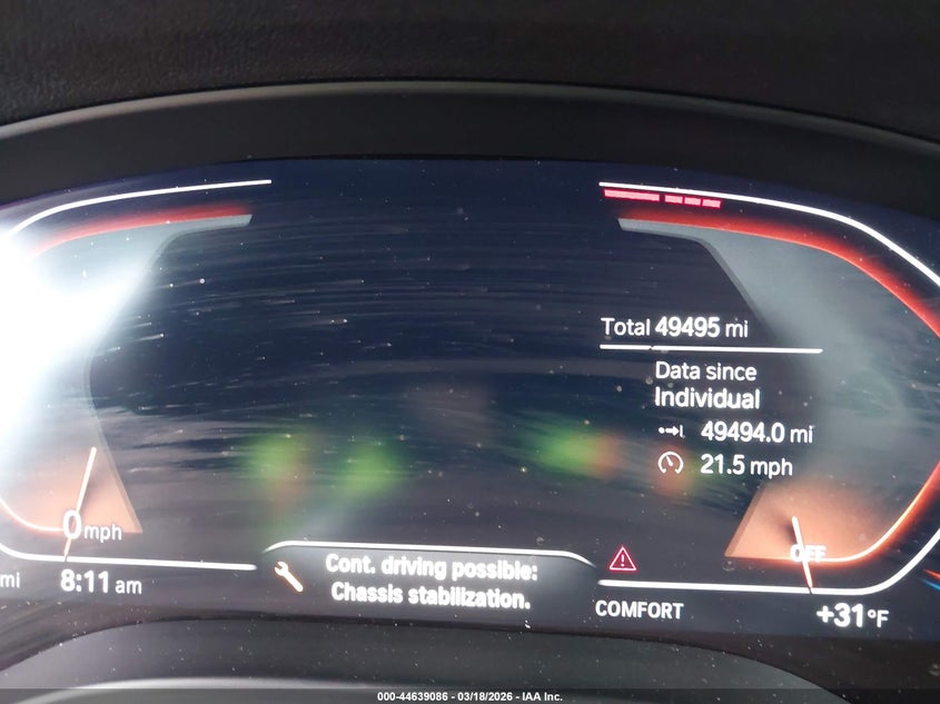 2022 BMW X4 xDrive30I VIN: 5UX33DT02N9J81854 Lot: 44639086