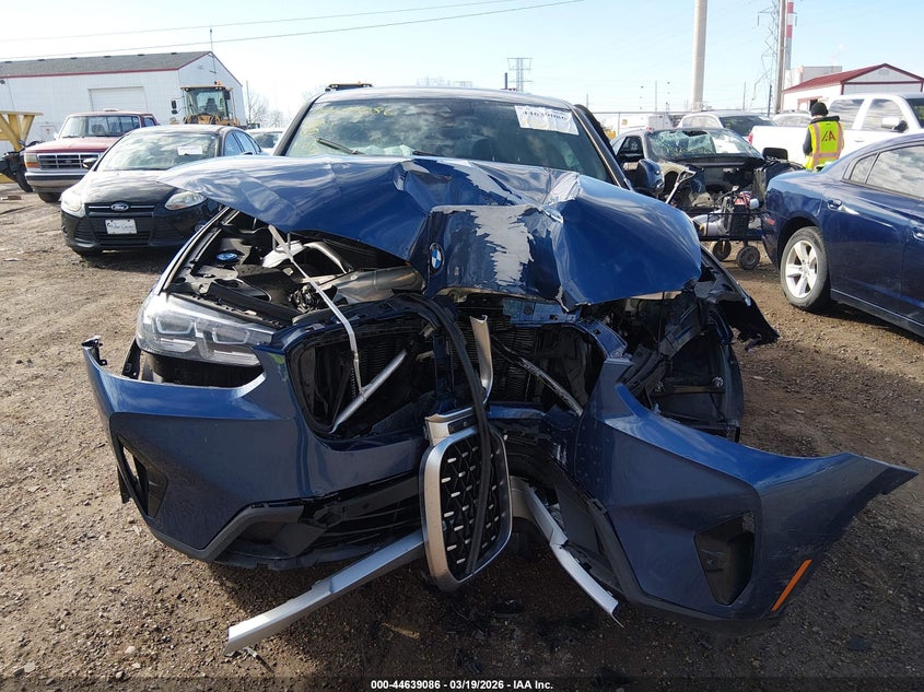 2022 BMW X4 xDrive30I VIN: 5UX33DT02N9J81854 Lot: 44639086