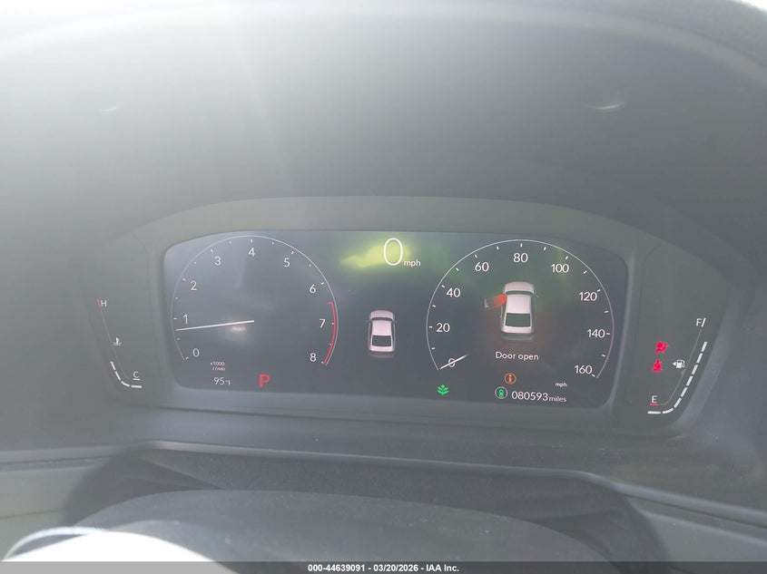 2023 HONDA ACCORD 1.5L I-4 DI, DOHC, V(VIN: 1HGCY1F35PA024751