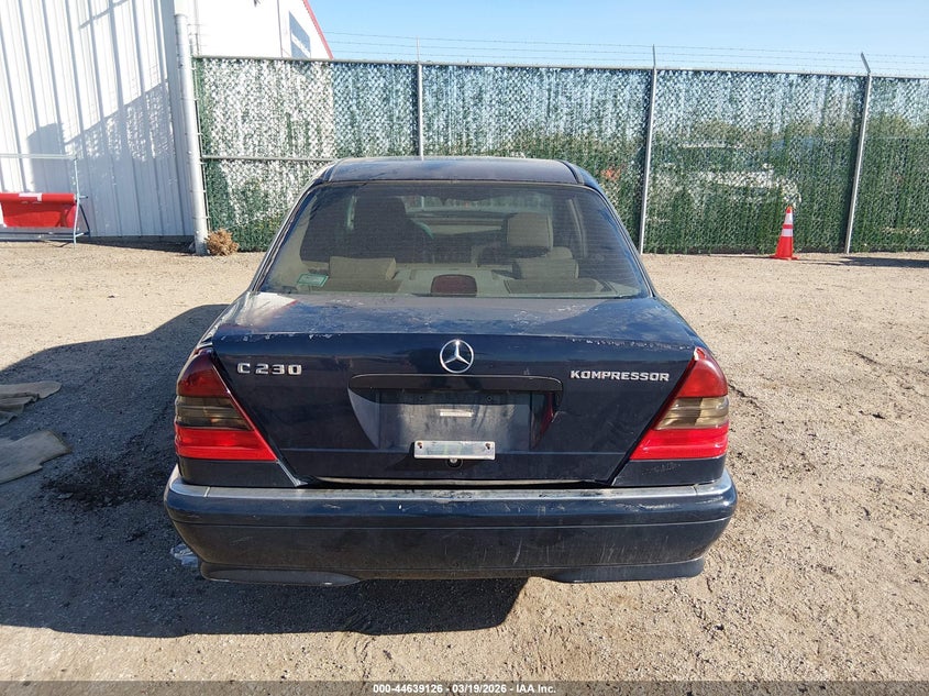 1999 Mercedes-Benz C 230 Kompressor VIN: WDBHA24G0XA782984 Lot: 44639126