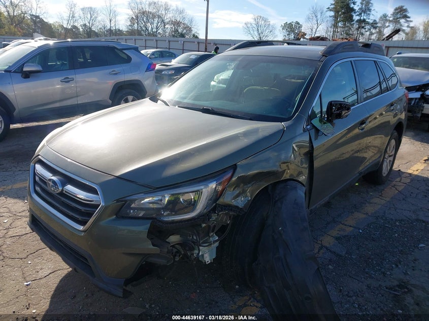 Vin: 4s4bsahc6j3248708, lot: 45136184, subaru outback 2.5i premium 20182