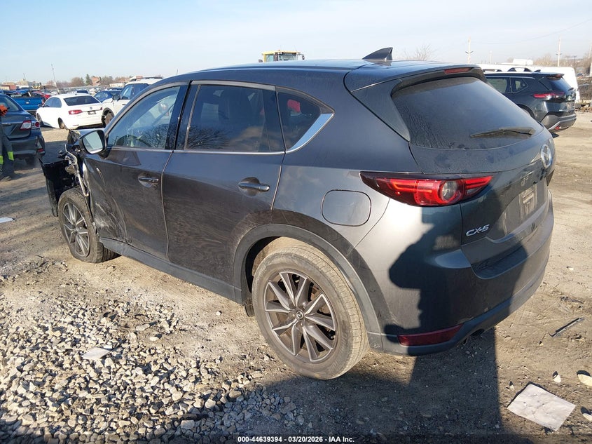 Vin: jm3kfadl5h0188602, lot: 45136411, mazda cx-5 grand touring 20173