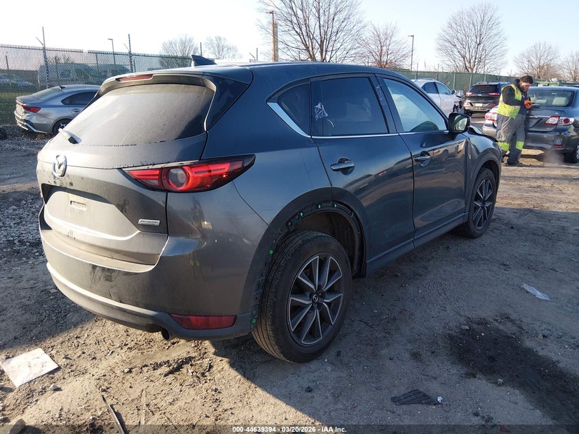 Vin: jm3kfadl5h0188602, lot: 45136411, mazda cx-5 grand touring 20174