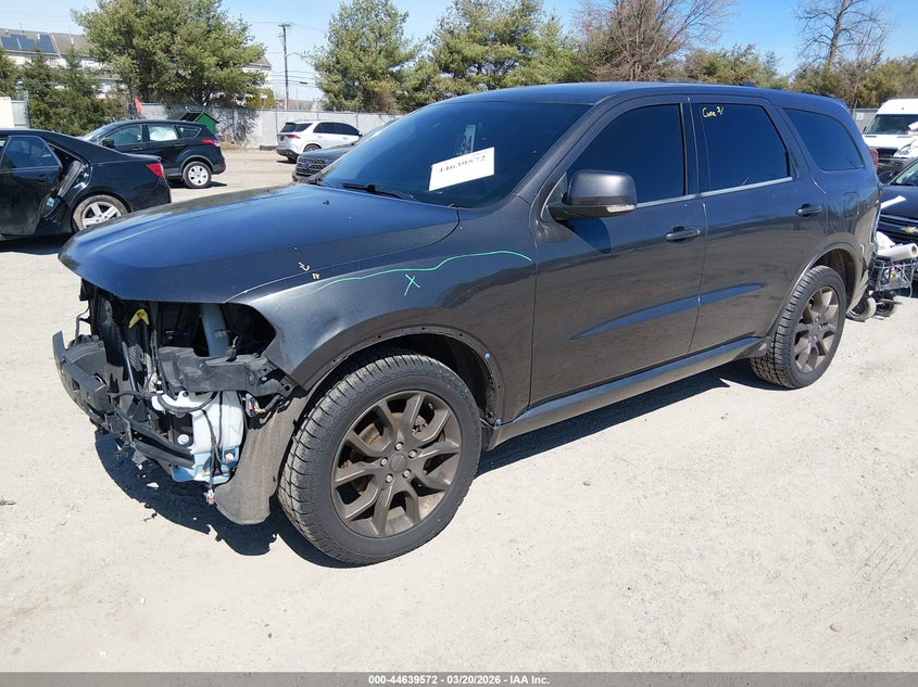 Vin: 1c4rdjdg6jc404221, lot: 45136589, dodge durango gt awd 20182