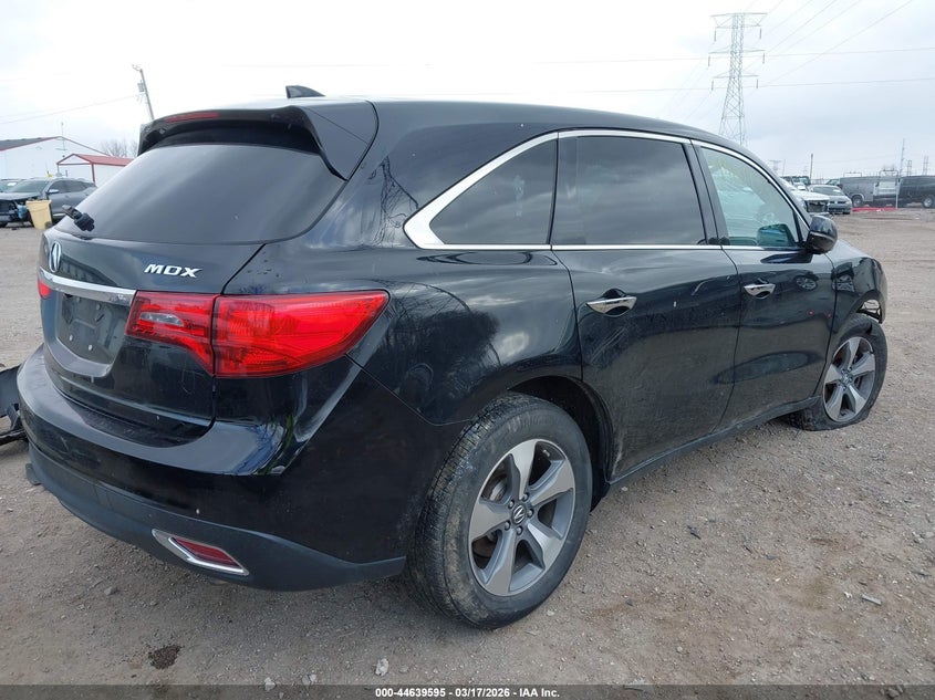 ACURA MDX 2016 VIN 5FRYD3H20GB005479