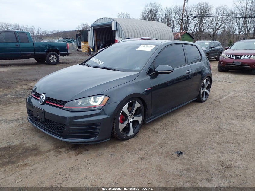 2015 Volkswagen Golf Gti 2.0T Se 2-Door