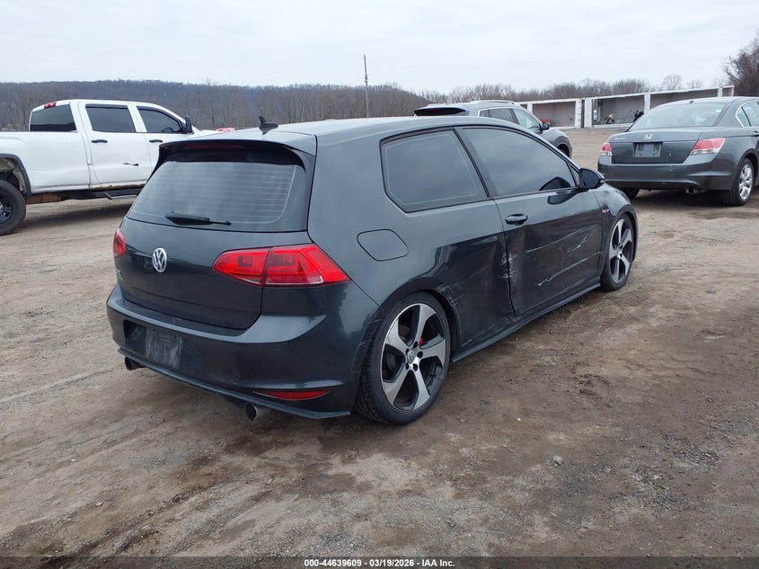 2015 Volkswagen Golf Gti 2.0T Se 2-Door