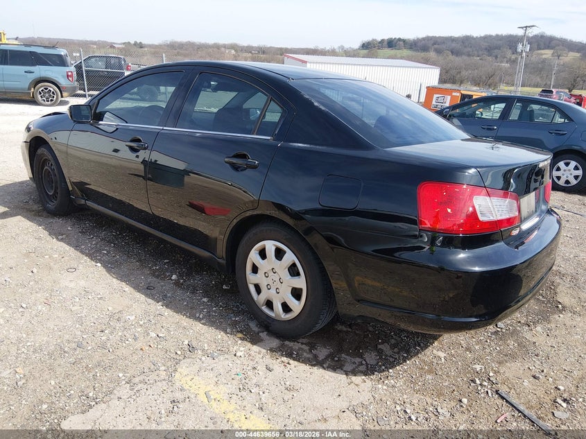 2012 Mitsubishi Galant Es/Se VIN: 4A32B3FF9CE011373 Lot: 44639656