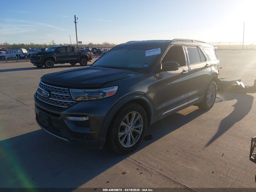 Vin: 1fmsk7fhxlga14388, lot: 45136695, ford explorer limited 20202