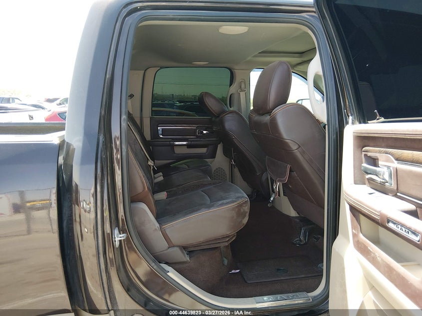 2017 Ram 3500 Ram Laramie Longhorn 4X4 8' Box brown Lot 111044639823 Vin 3C63RRKLXHG603132