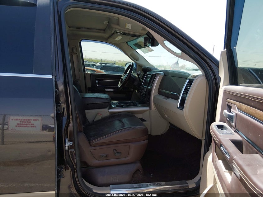 2017 Ram 3500 Ram Laramie Longhorn 4X4 8' Box brown Lot 111044639823 Vin 3C63RRKLXHG603132
