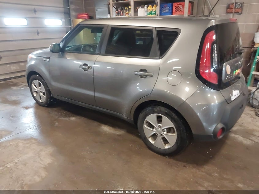 Vin: kndjn2a22g7356260, lot: 45136851, kia soul ! 20163