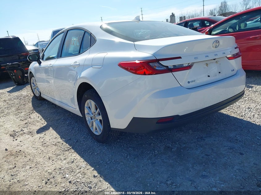 2025 Toyota Camry Le