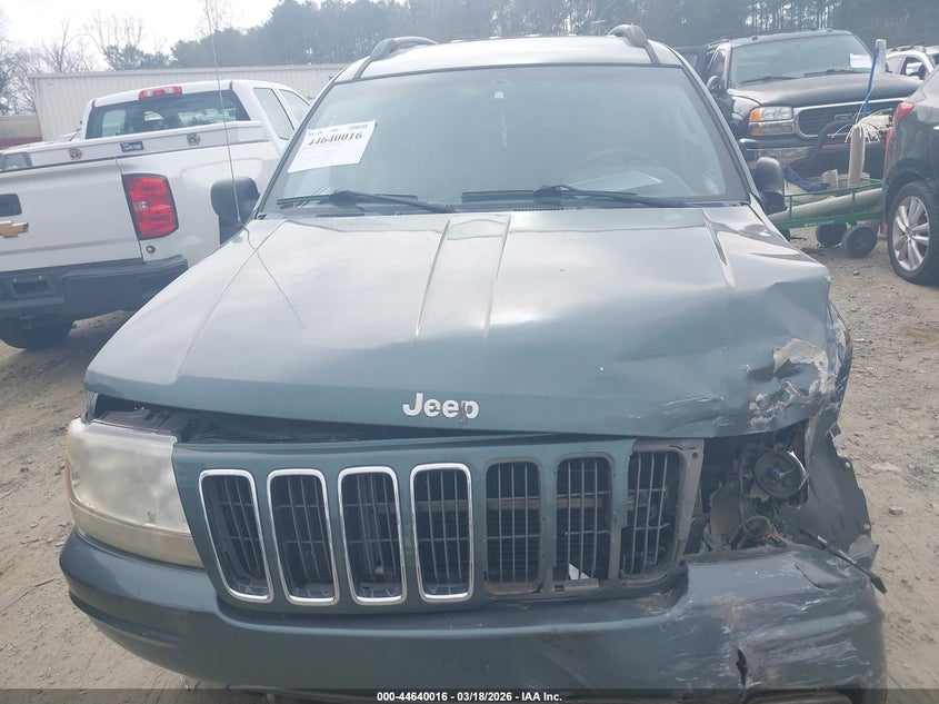 2002 Jeep Grand Cherokee Overland VIN: 1J8GW68J92C230983 Lot: 44640016