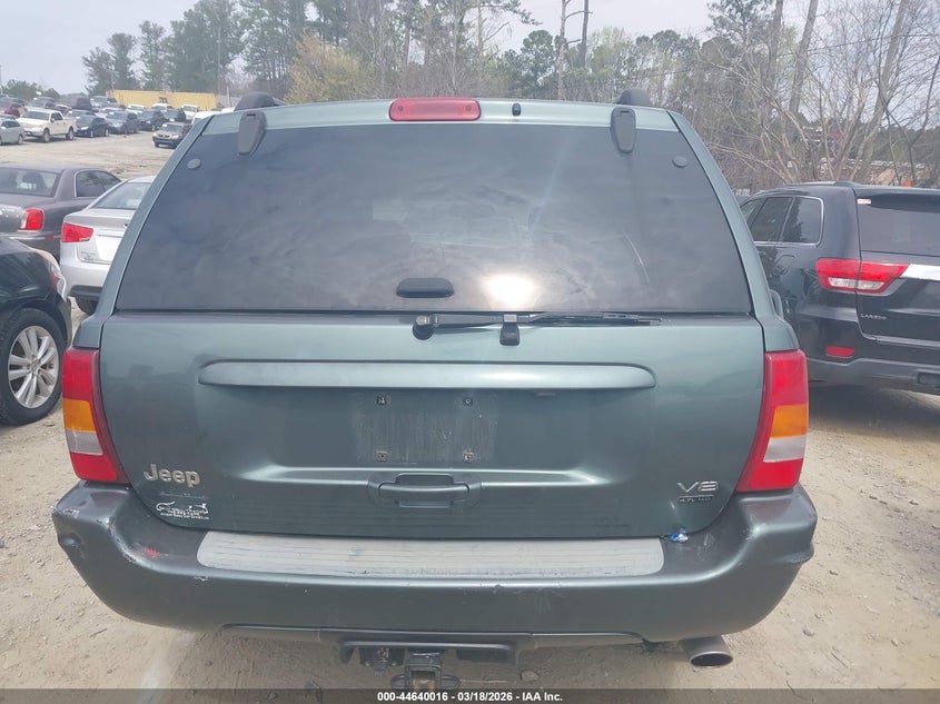 2002 Jeep Grand Cherokee Overland VIN: 1J8GW68J92C230983 Lot: 44640016