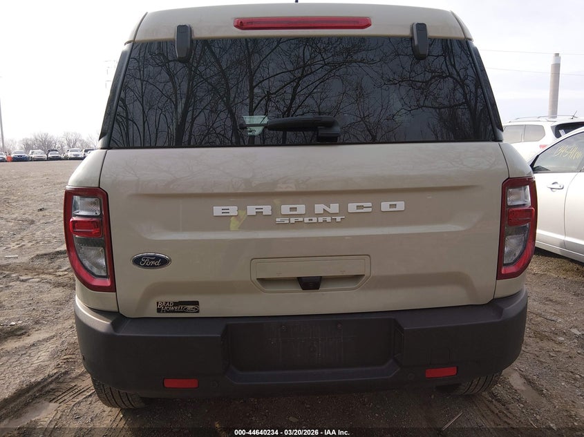 2024 FORD BRONCO SPORT 1.5L I-3 DI, DOHC, V(VIN: 3FMCR9B64RRF29677