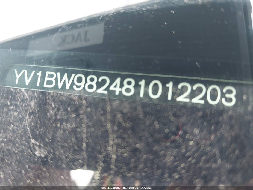 2008 Volvo V70 3.2 VIN: YV1BW982481012203 Lot: 44640389