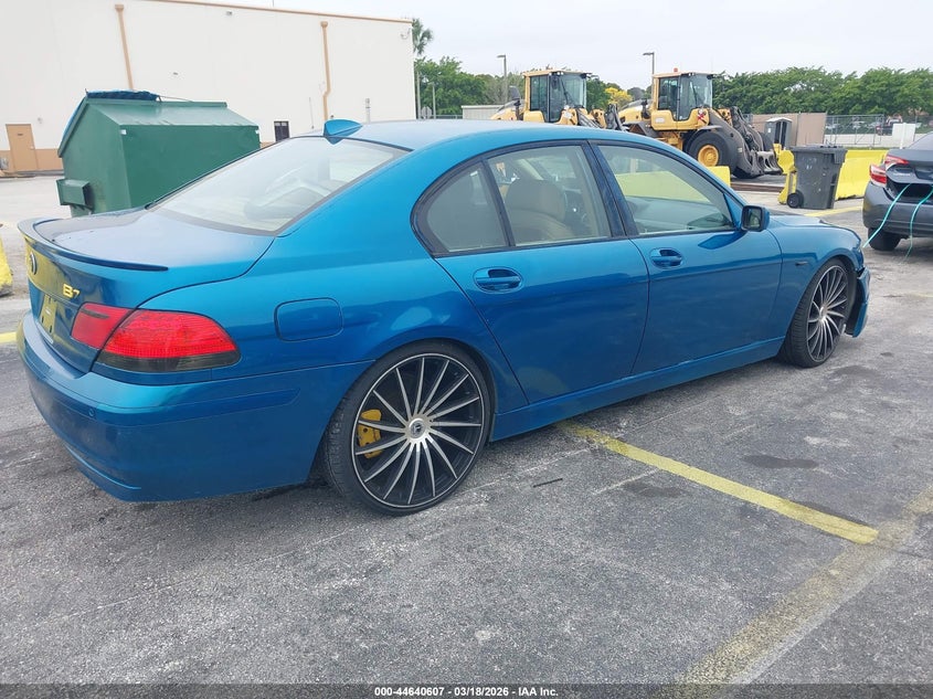 2007 BMW 750I