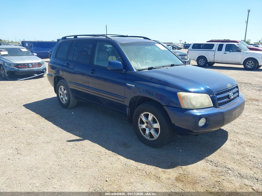 2003 Toyota Highlander Limited V6