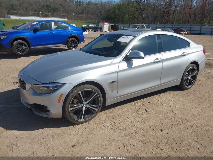 Vin: wba4j3c50kbl06644, lot: 45137686, bmw 430i gran coupe xdrive 20192