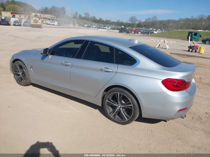 Vin: wba4j3c50kbl06644, lot: 45137686, bmw 430i gran coupe xdrive 20193