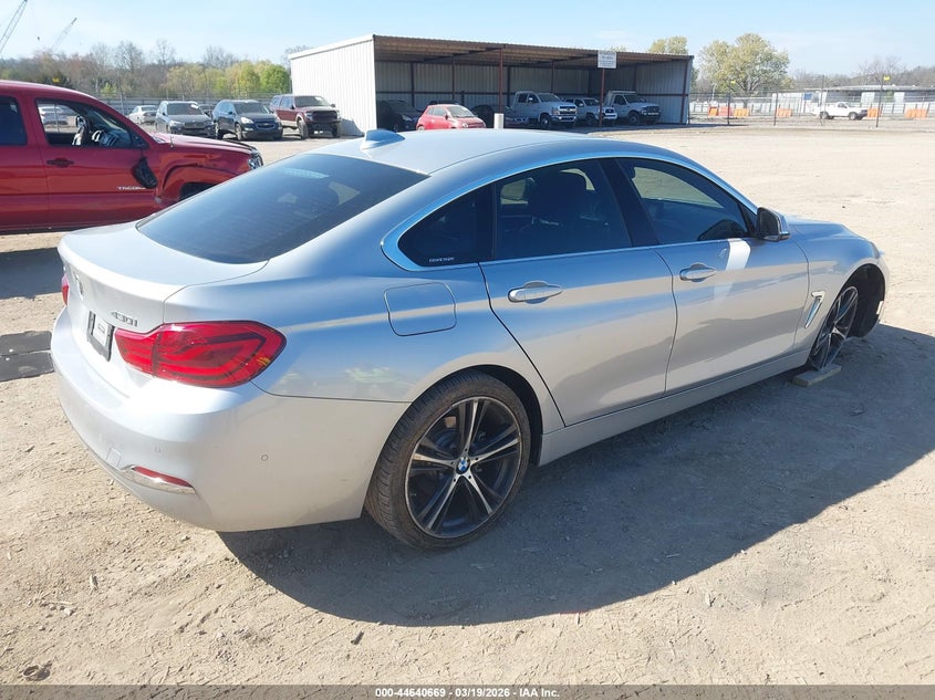 Vin: wba4j3c50kbl06644, lot: 45137686, bmw 430i gran coupe xdrive 20194