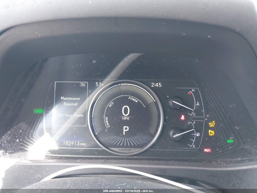 2020 Lexus Ux 250H VIN: JTHP9JBH1L2020360 Lot: 44640952