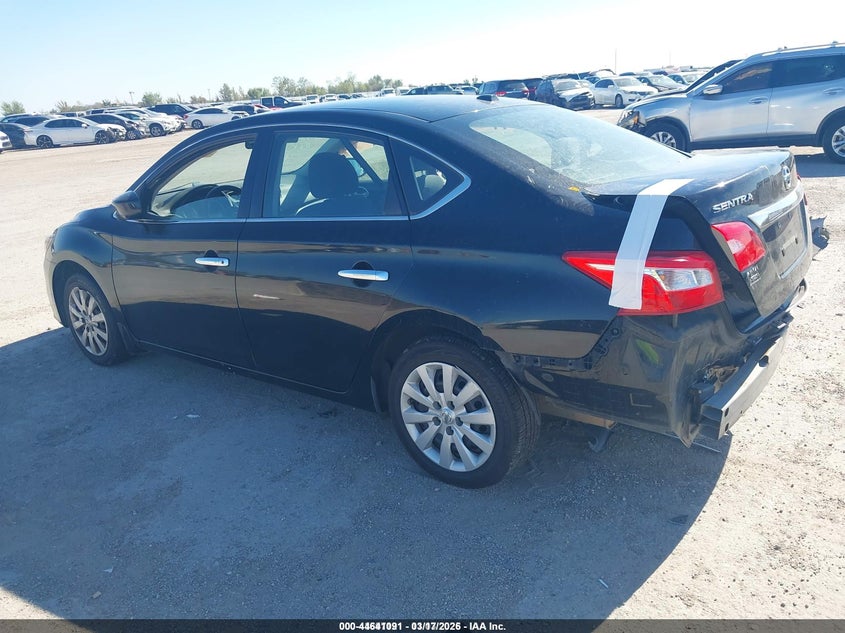 2016 NISSAN SENTRA auction photo 3