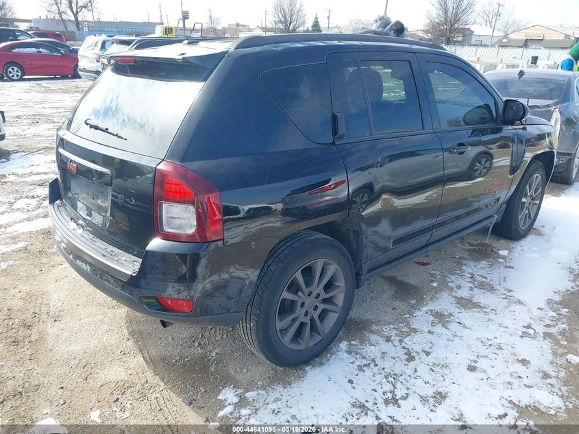 Vin: 1c4njcbb3gd699629, lot: 45138112, jeep compass 75th anniversary 20164