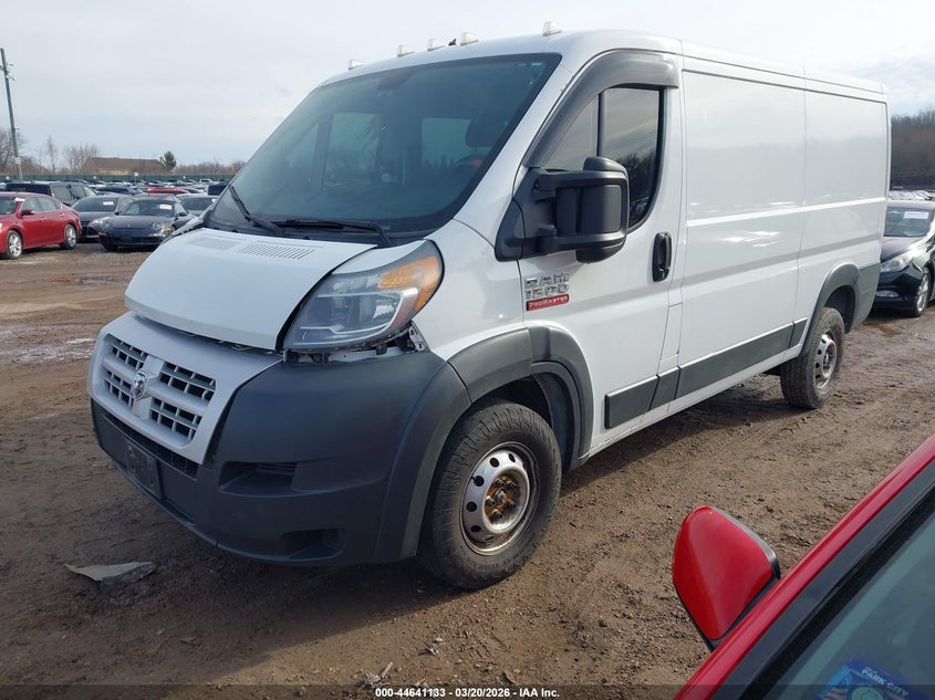 2016 Ram Promaster 1500 Low Roof