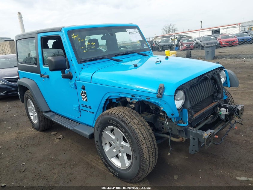 2018 Jeep Wrangler Jk Sport S 4X4