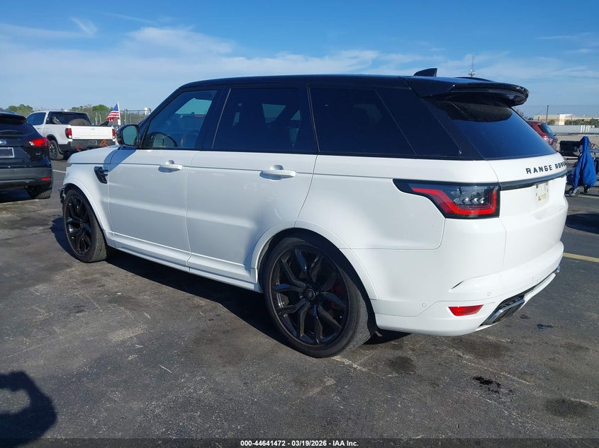 2022 Land Rover Range Rover Sport Svr/Svr Carbon Edition