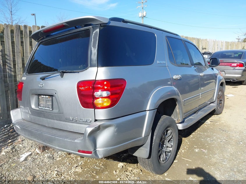 2004 Toyota Sequoia Limited V8